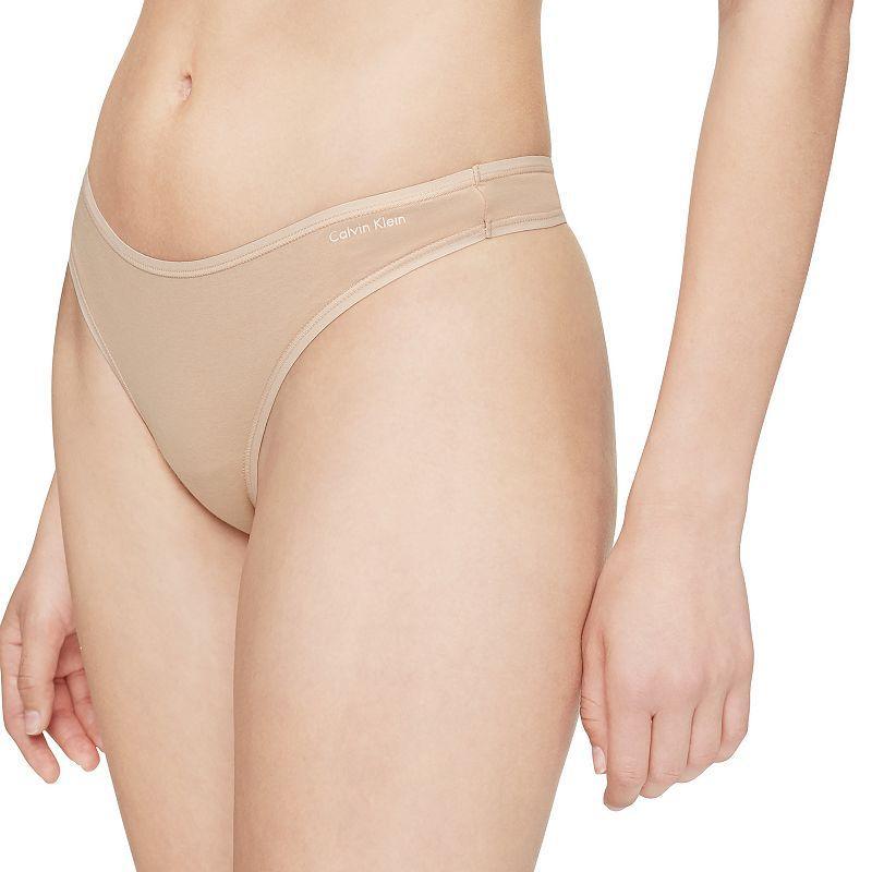 Womens Calvin Klein Form Thong Panty QD3643 Product Image