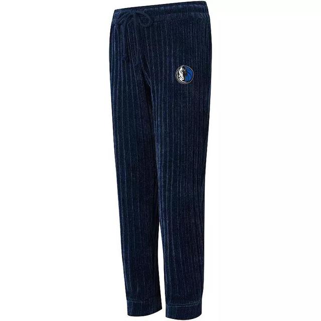 Womens College Concepts Dallas Mavericks Linger Pants Blue Product Image