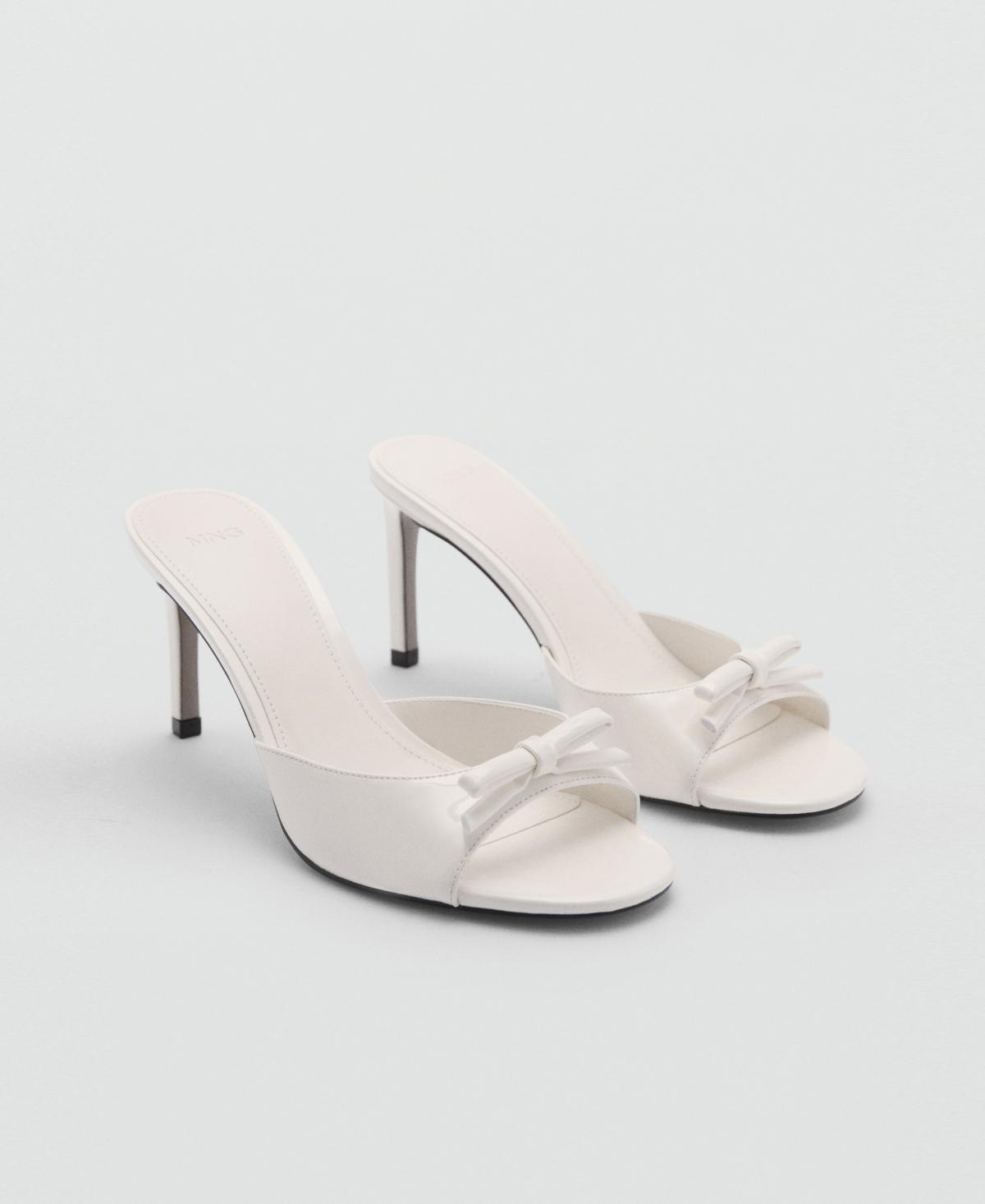 Mango Womens Bow Heel Sandals product image