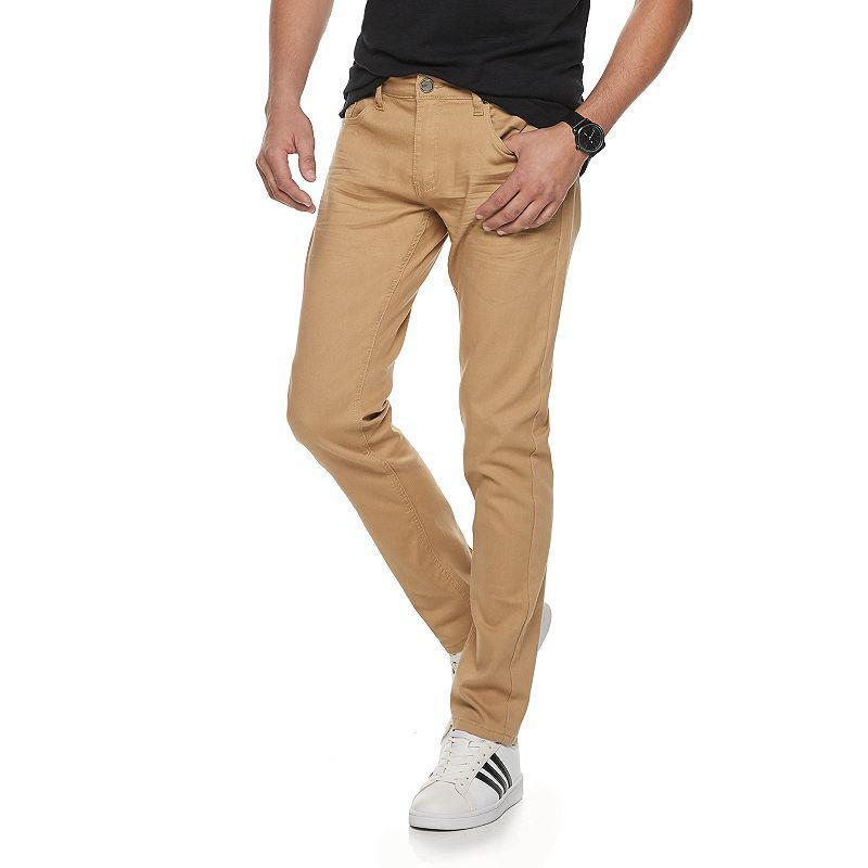 Mens XRAY Slim-Fit Stretch Denim Pants Product Image