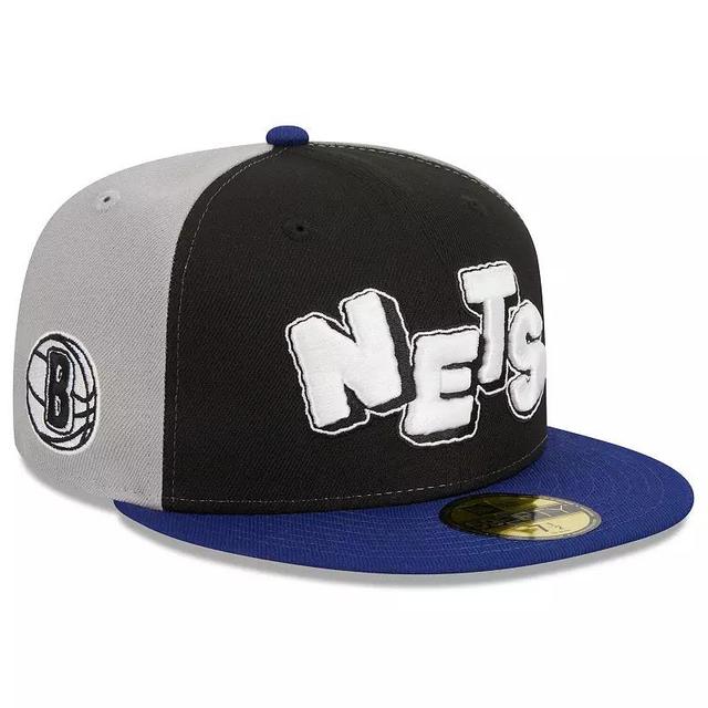 Mens New Era /Navy Brooklyn Nets 2023/24 City Edition 59FIFTY Fitted Hat Product Image