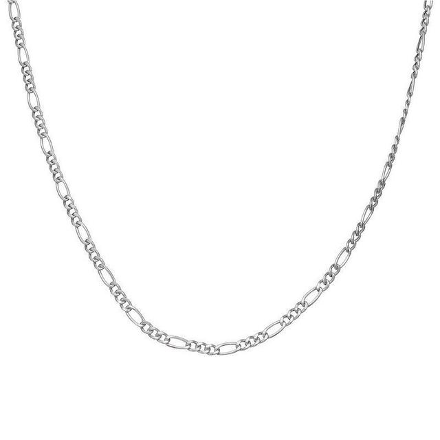 Giorgio di Vicenza Sterling Silver Figaro Chain Necklace, Womens Product Image