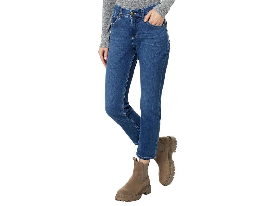 Lee Petite Flex Motion Bootcut Jeans (Midnight Bloom) Women's Jeans Product Image