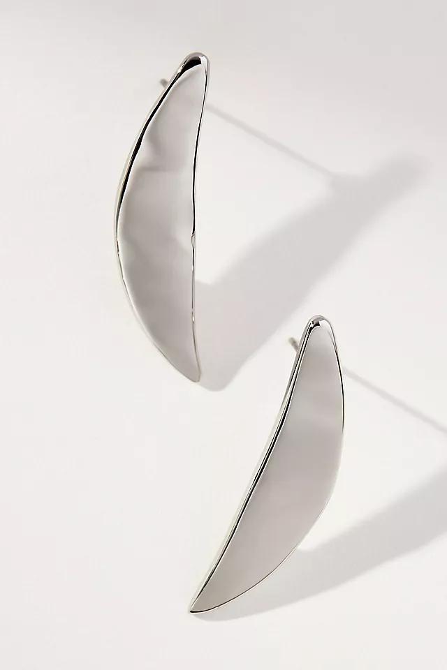 Half-Moon Post Earrings Product Image