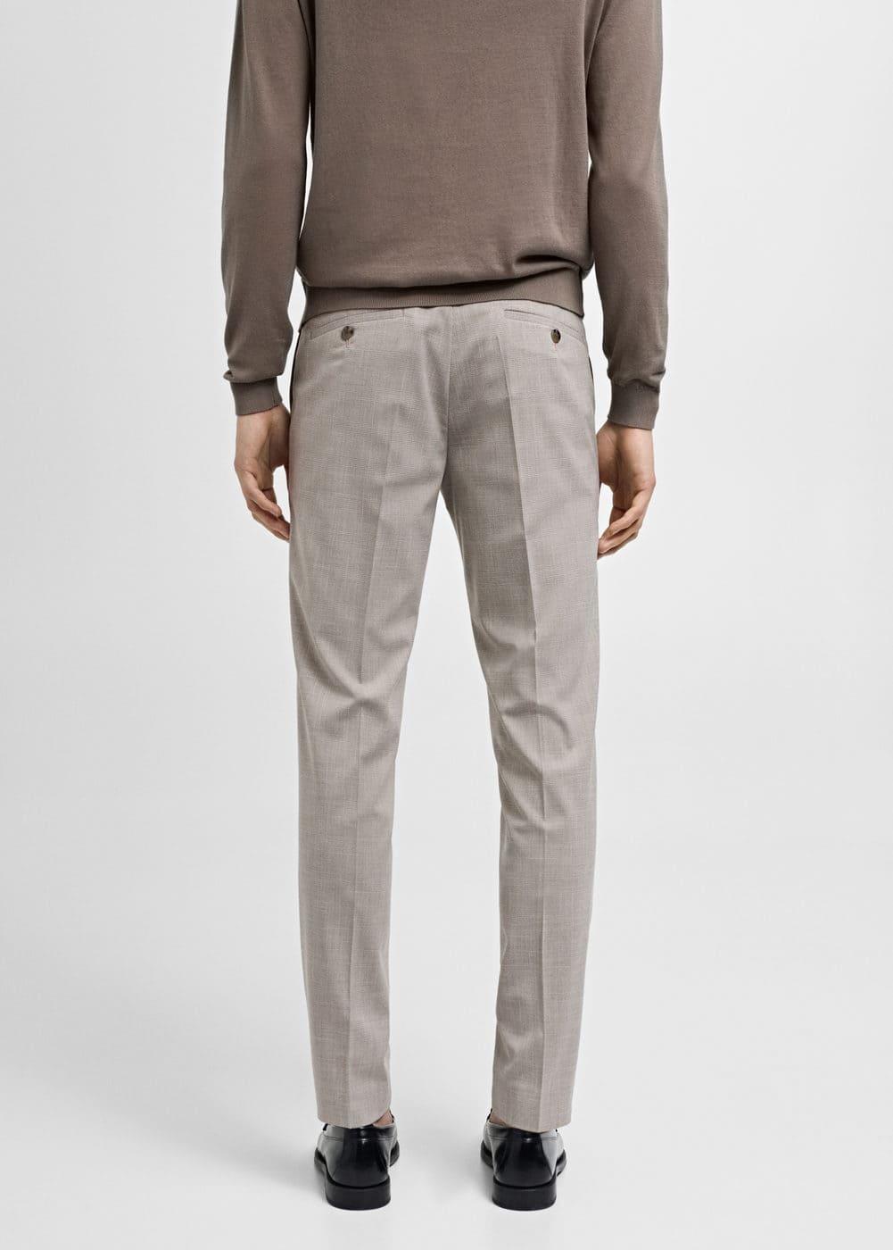 Mango Mens Stretch Fabric Super Suit Pants Product Image