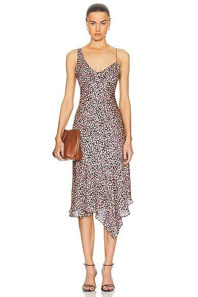 Isabel Marant Lucia Dress in Purple Product Image