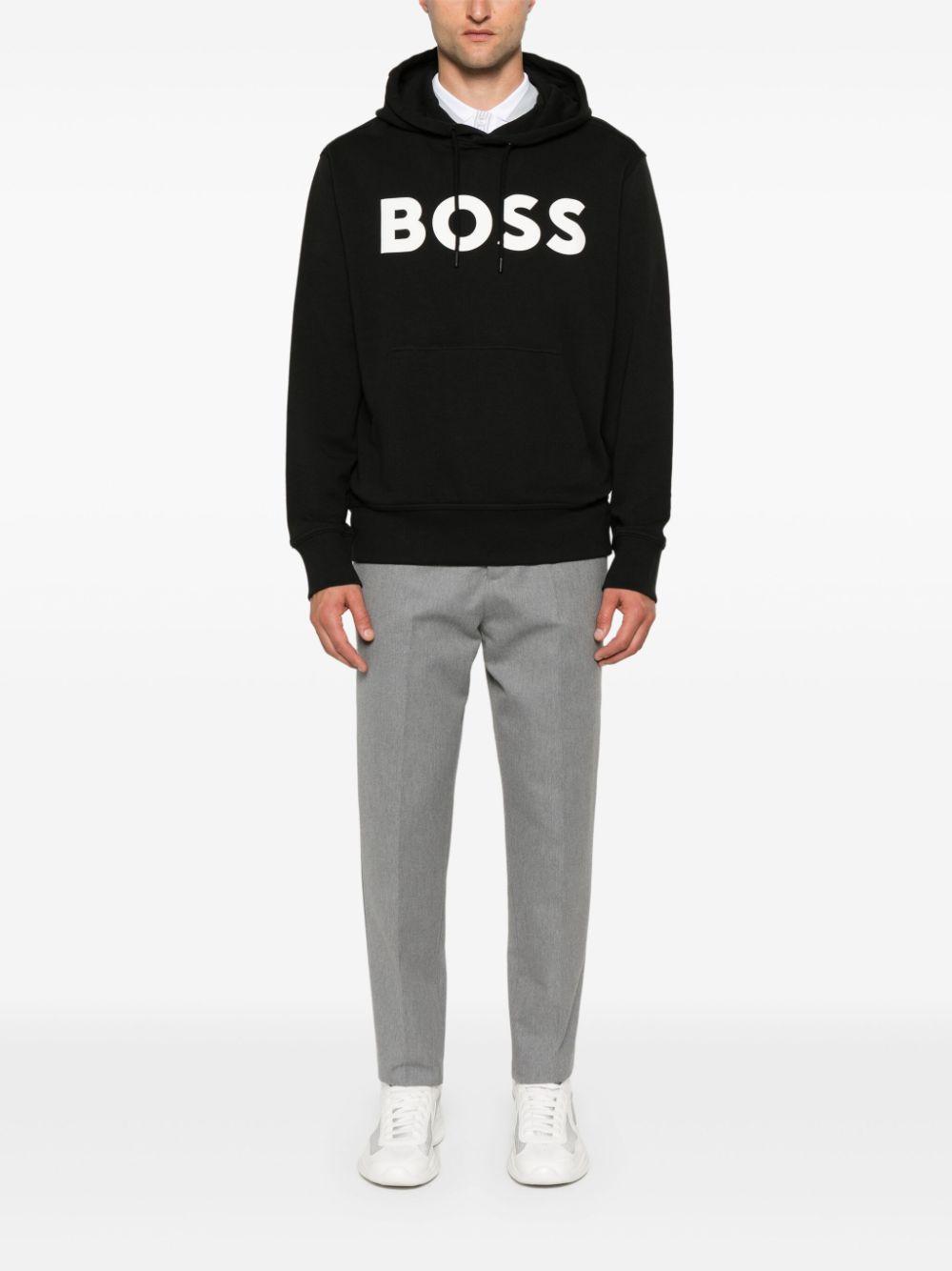 Boss Man Sweatshirt Black Size Xl Cotton Product Image