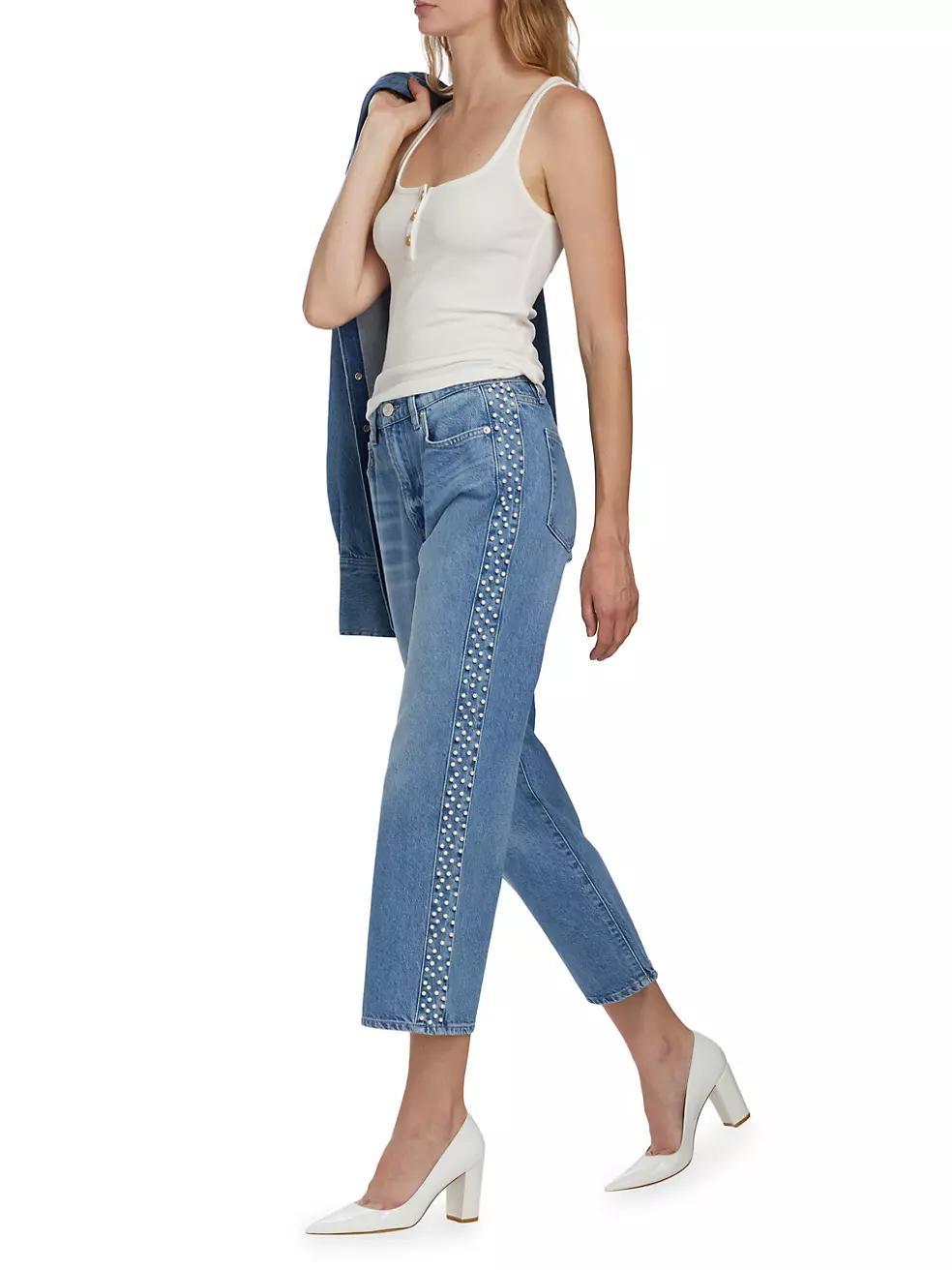 Atelier Le Jane Crop Jeans Product Image