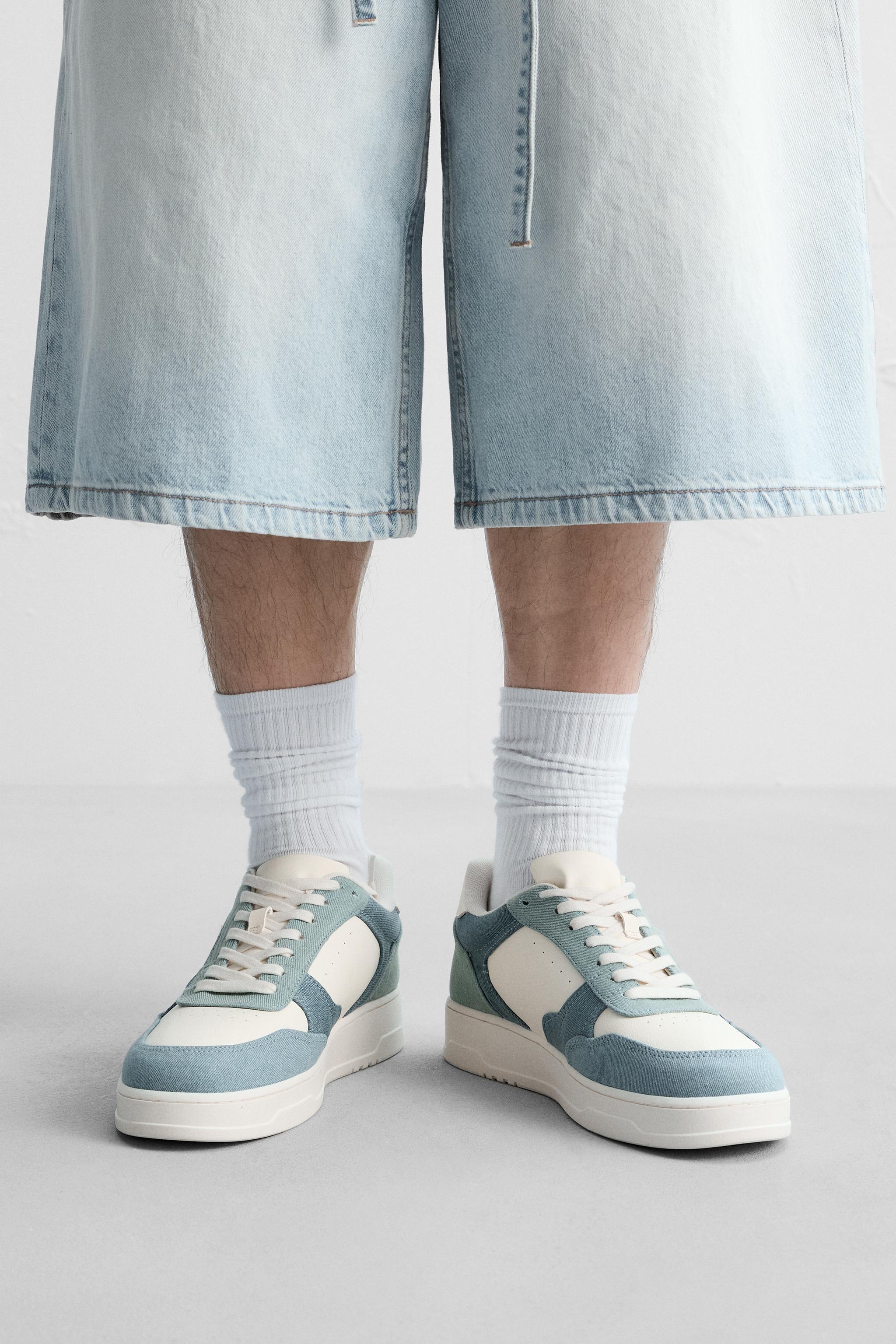 DENIM SNEAKERS Product Image