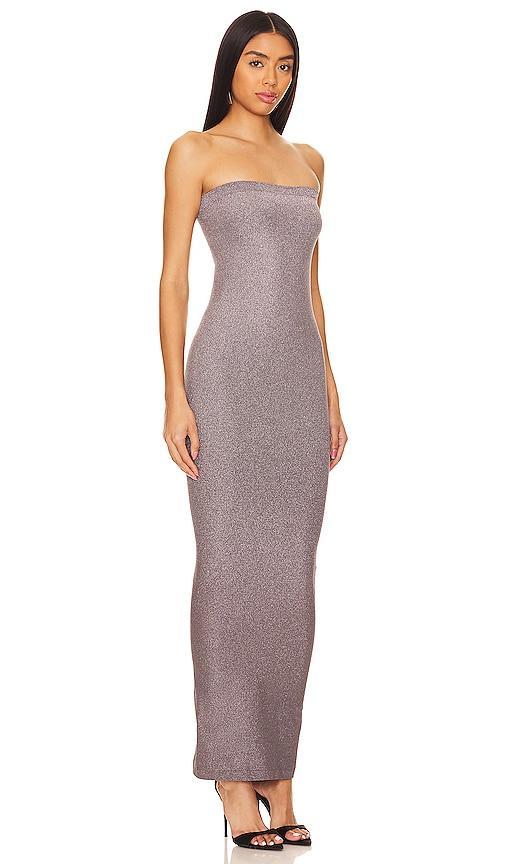 Wolford Fading Shine Dress in Metallic Silver Product Image