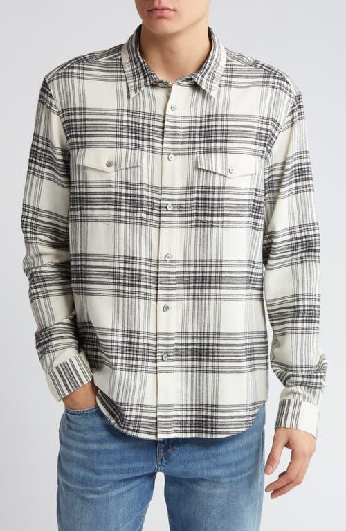 Mens Two-Tone Plaid Overshirt Product Image