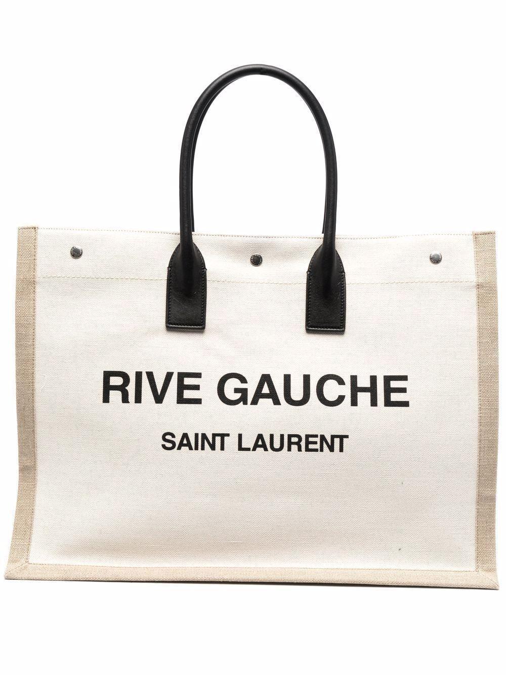 Men's Rive Gauche Tote Bag In Grgblknatr Product Image