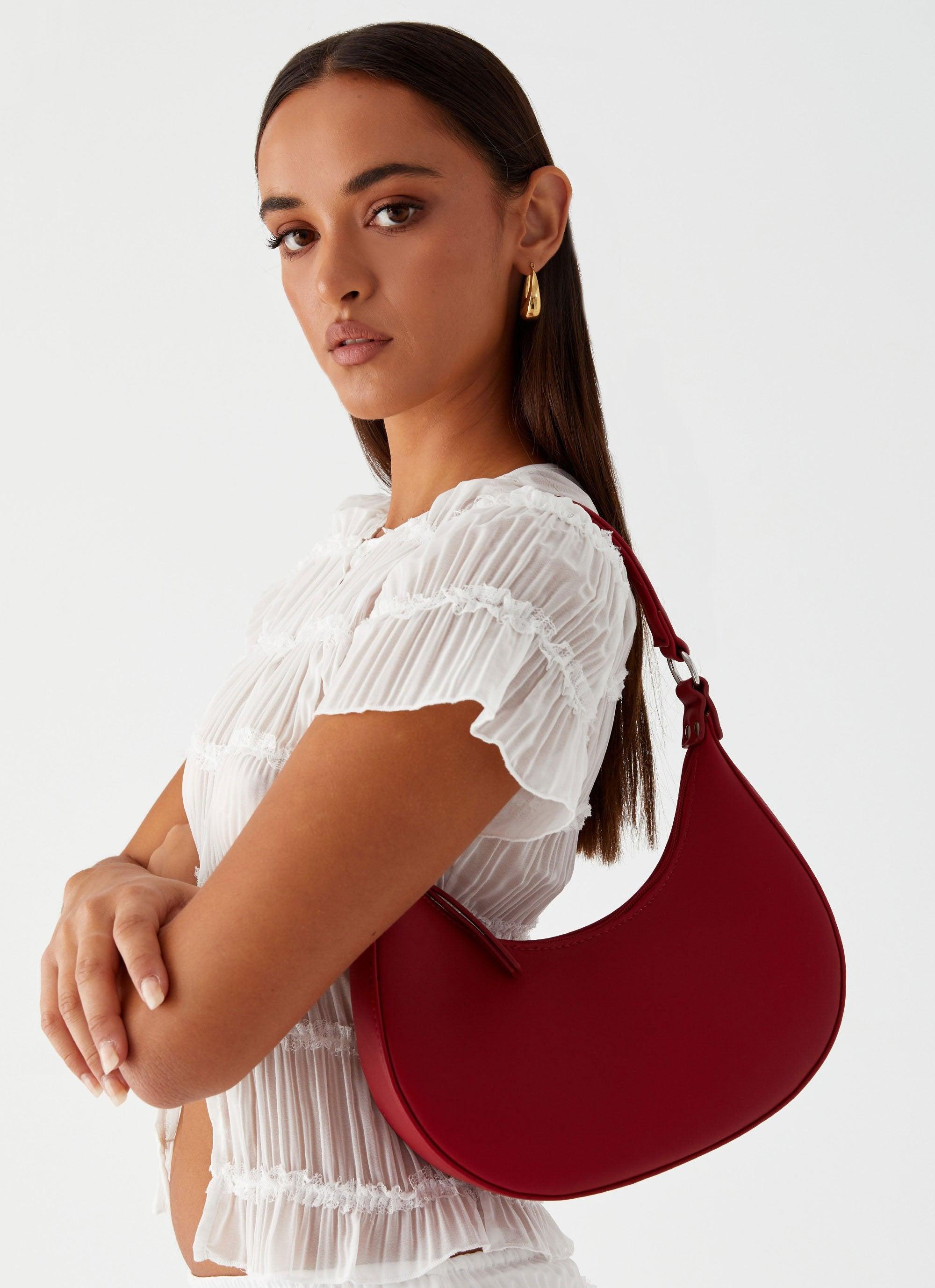 Posey Shoulder Bag - Red Product Image