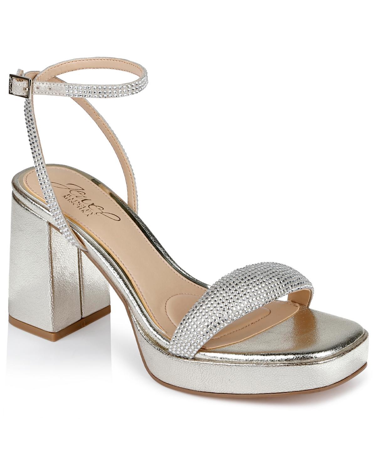 Jewel Badgley Mischka Womens Teddi Platform Sandals Product Image