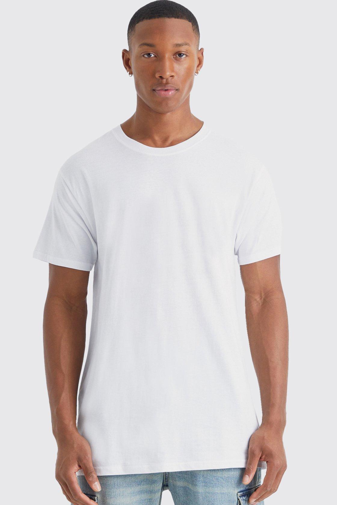 Basic Crew Neck T-shirt | boohooMAN USA Product Image