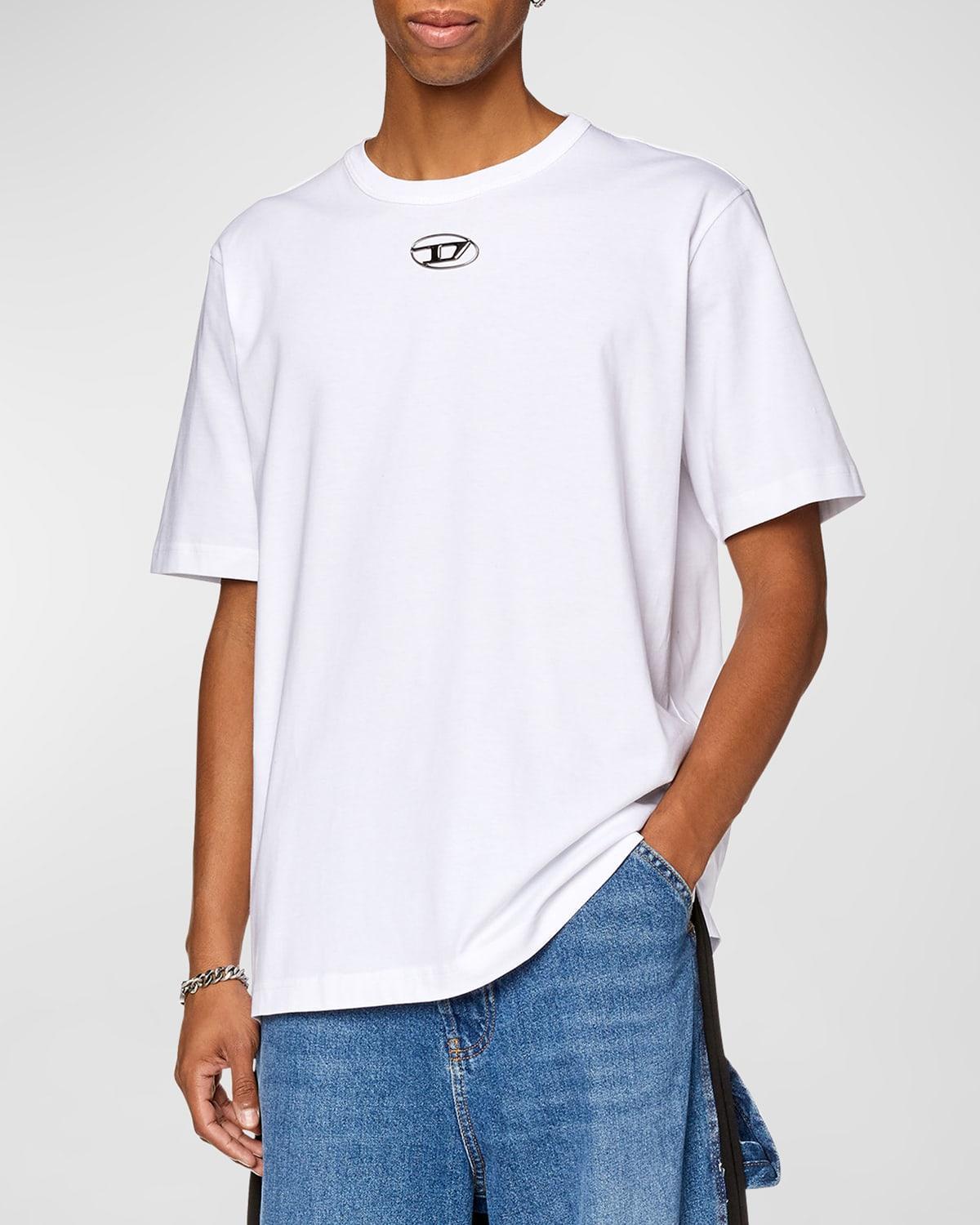 Diesel T-Just-Od Cotton Jersey Logo Graphic Tee Product Image