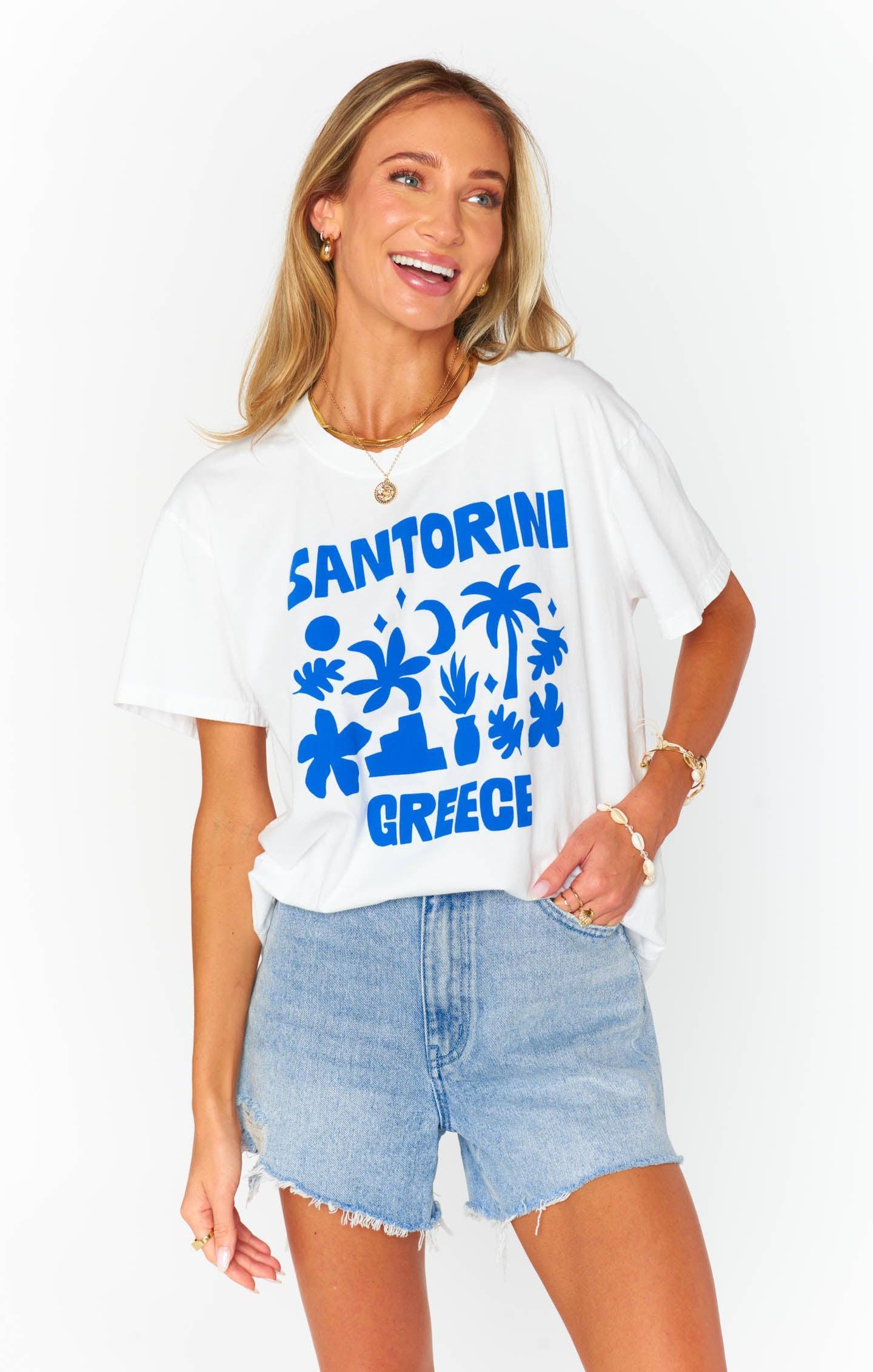 Travis Tee ~ Santorini Graphic Product Image