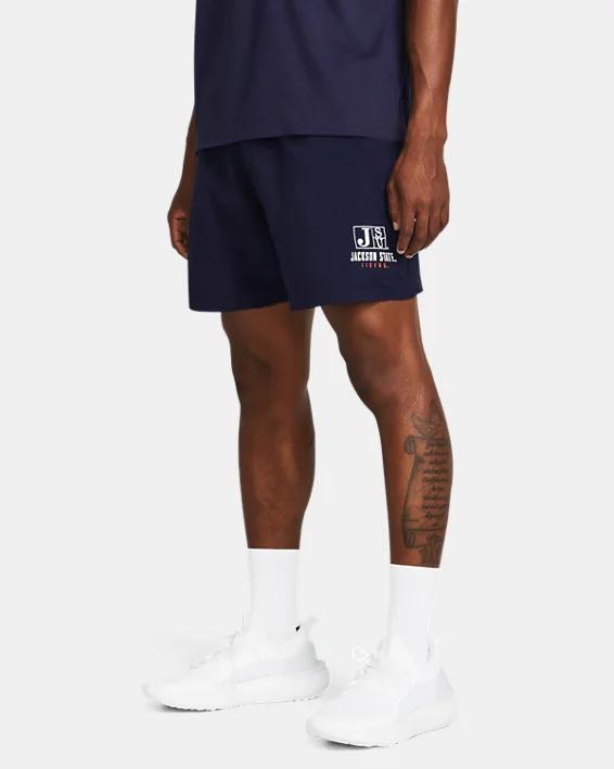 Men's UA Woven Graphic Collegiate Shorts Product Image