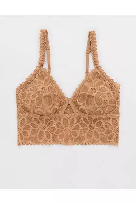 Show Off Coquette Lace Padded Bralette Women's Product Image