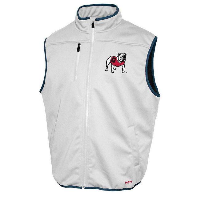 Mens Georgia Bulldogs Zip Up Softshell Vest Product Image