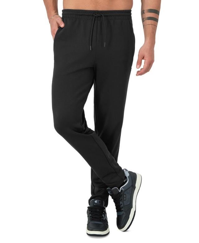 Mens Champion Tricot Track Pants, Winged C Logo, 30 Black 2XL Product Image