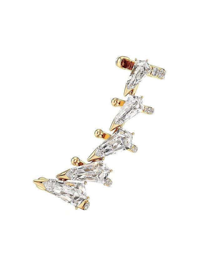 Womens Phoenix 18K Yellow Gold & 3.73 TCW Lab-Grown Diamond Wing Ear Cuff Product Image