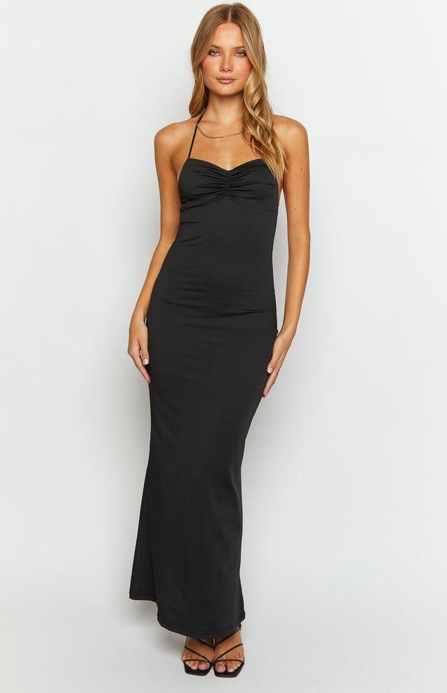 Brandi Black Maxi Dress Product Image