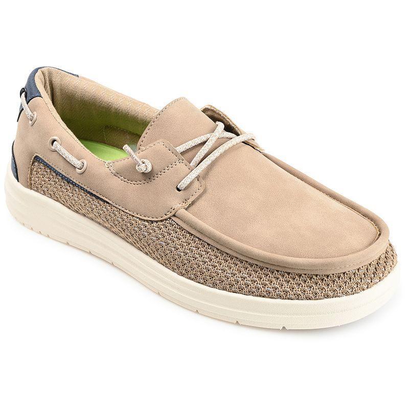 Vance Co. Carlton Casual Mens Slip-on Sneakers Med Beige Product Image