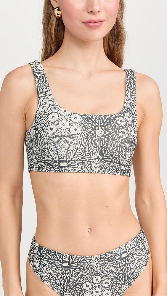 Sea Katrine Print Bikini Top | Shopbop Product Image