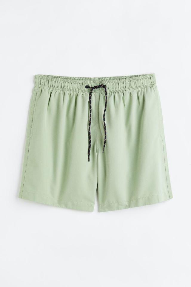 H & M - Swim Shorts - Green Product Image