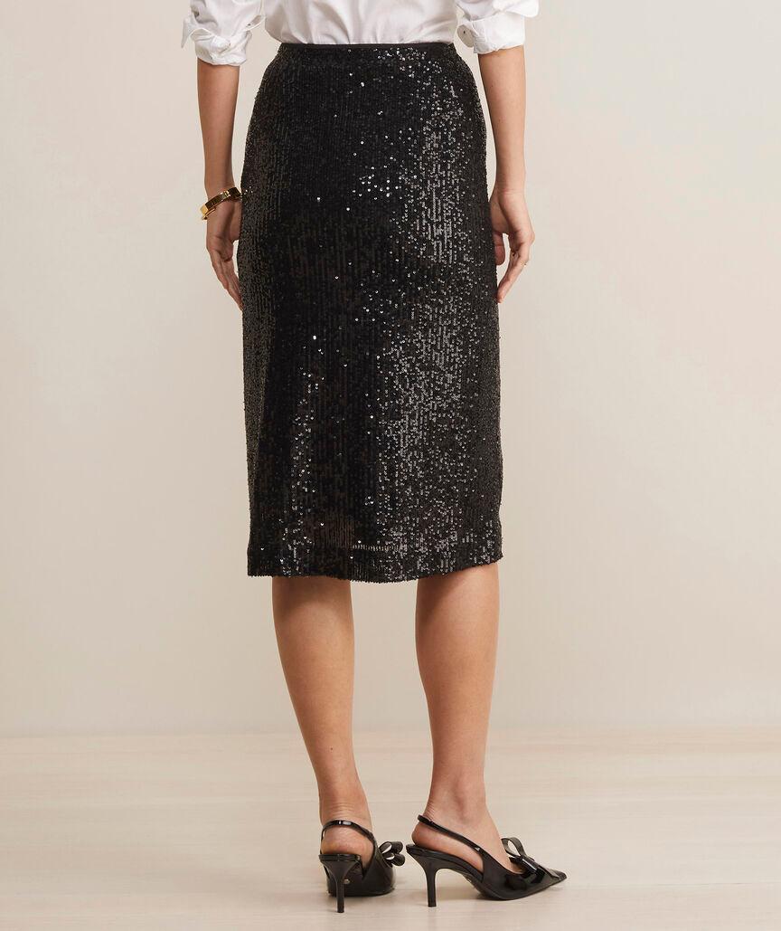 Sequin Midi Skirt Product Image