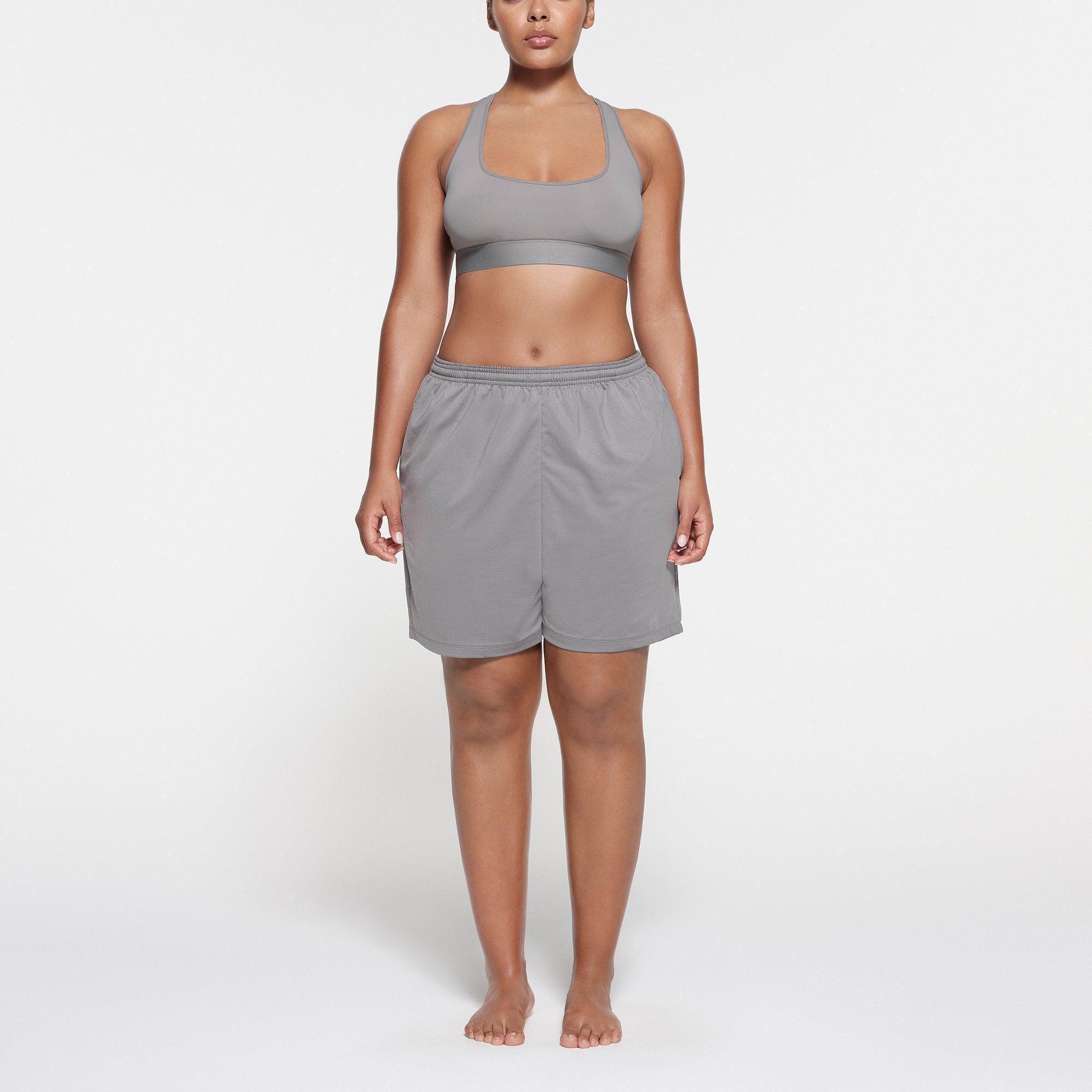 SKIMS TRACK MESH OVERSIZED SHORT | PACIFIC Product Image