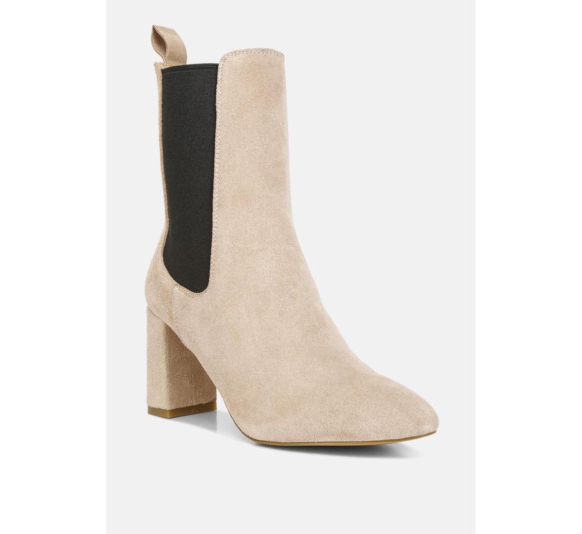 Gaven Womens Suede High Ankle Chelsea Boots product image