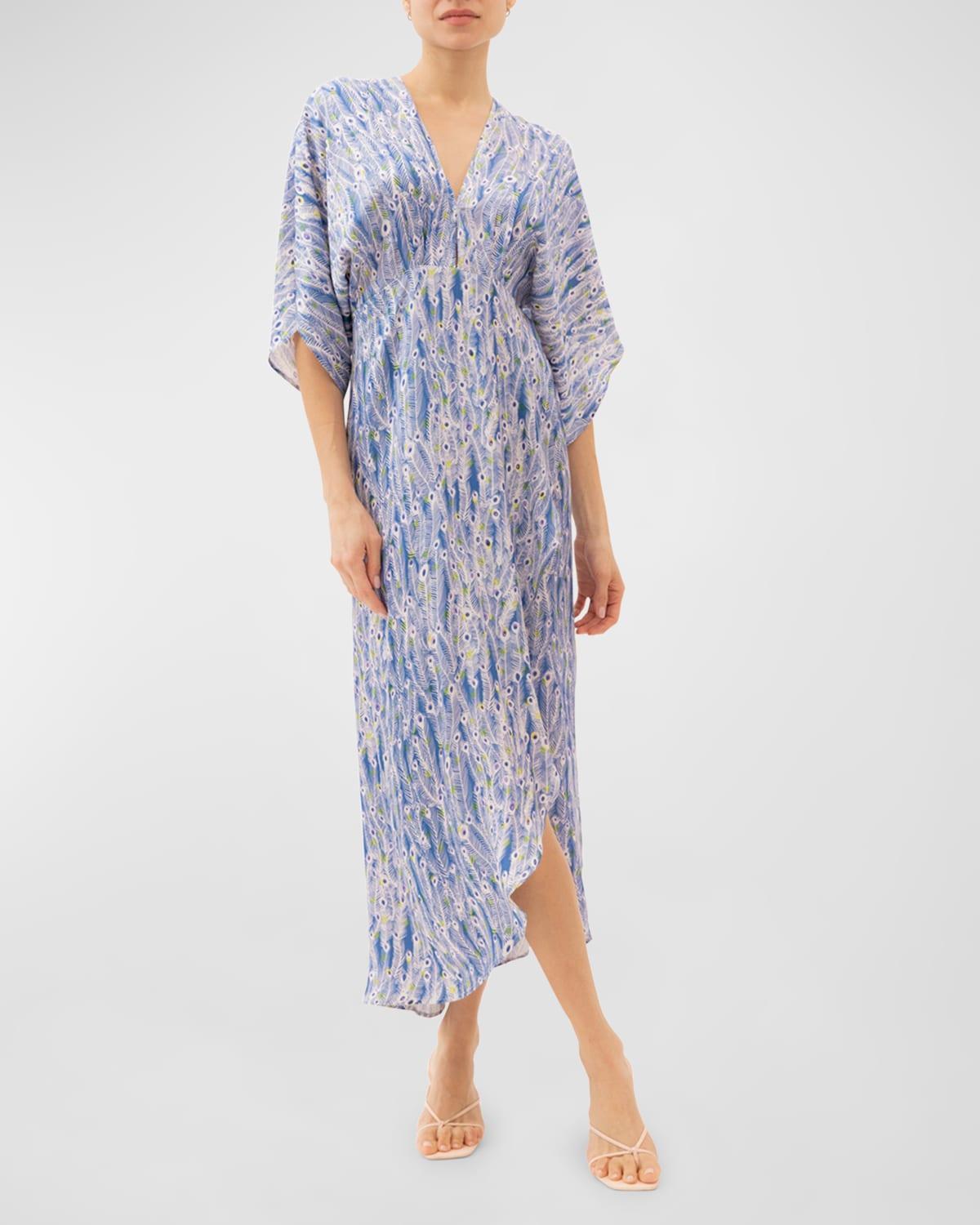 Katherine Peacock Maxi Dress Product Image