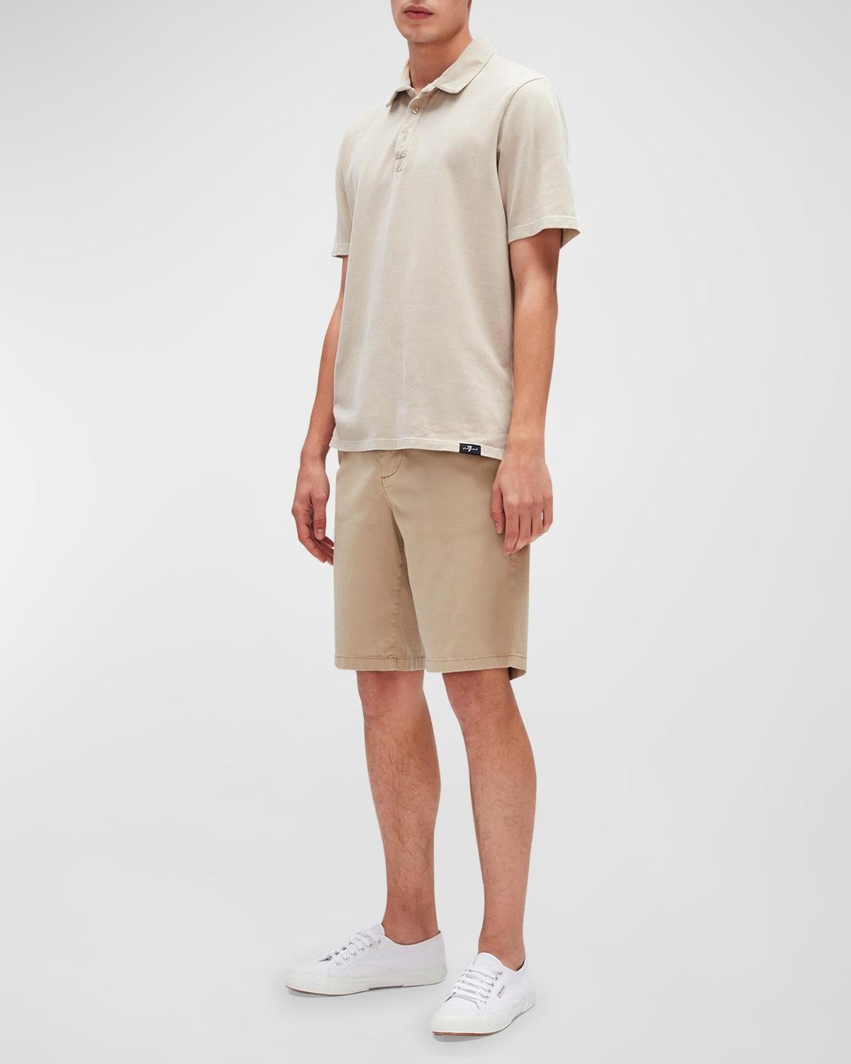 Mens Slimmy Cotton Chino Shorts Product Image