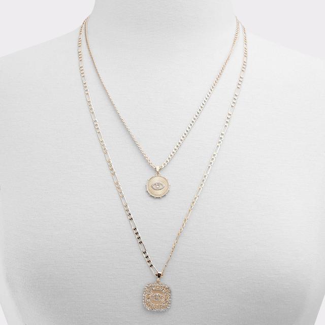 Naewin Gold/Clear Multi Women's Necklaces | ALDO US Product Image