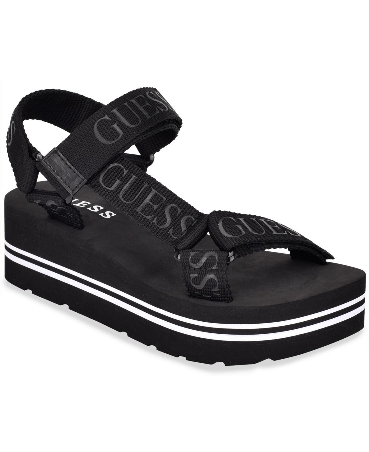 Guess Womens Avin Logo Sport Sandals Womens Shoes Product Image