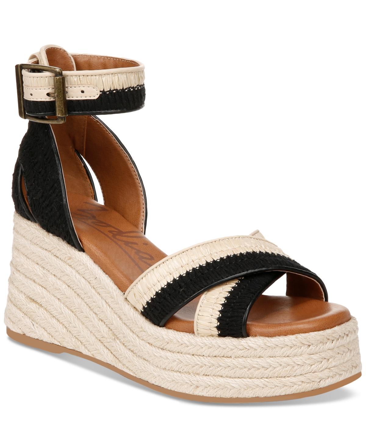 Zodiac Womens Naomi Ankle-Strap Espadrille Wedge Sandals Product Image