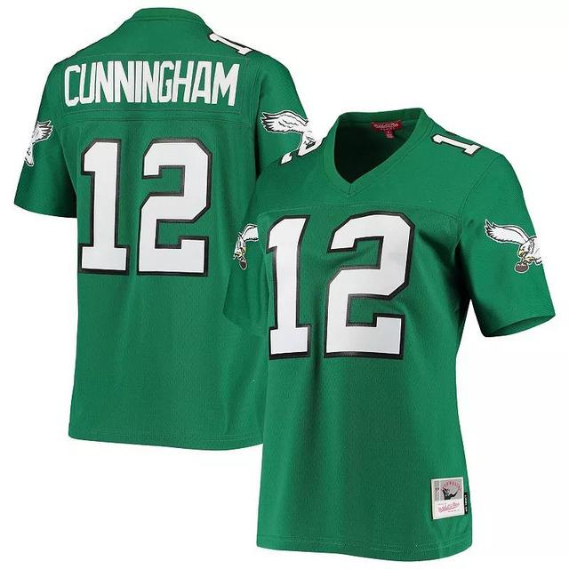 Womens Mitchell & Ness Randall Cunningham Kelly Philadelphia Eagles 1990 Legacy Replica Jersey Product Image