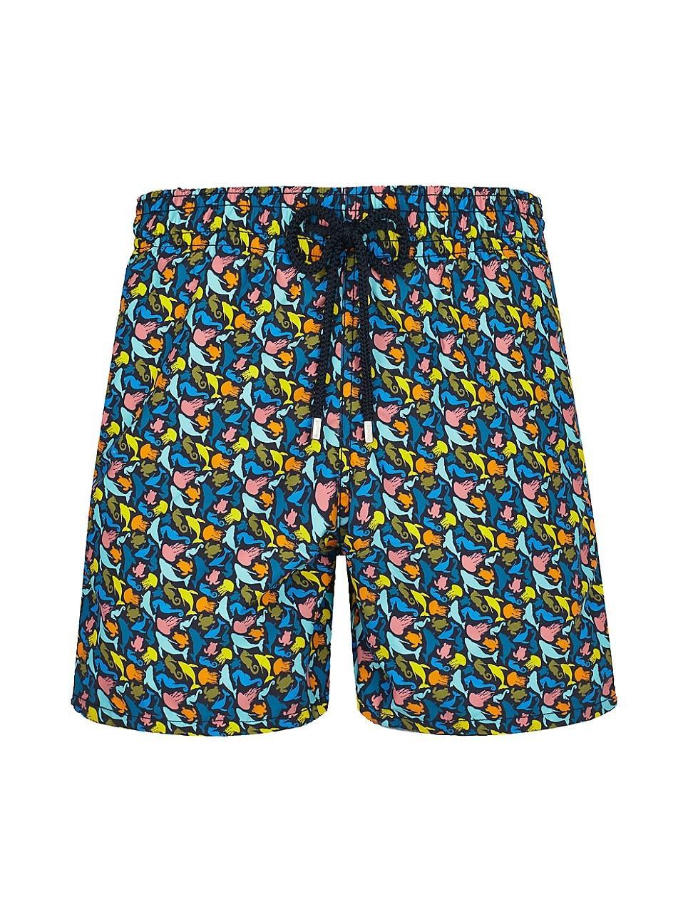 Mens Mini Focus Graphic Swim Shorts Product Image