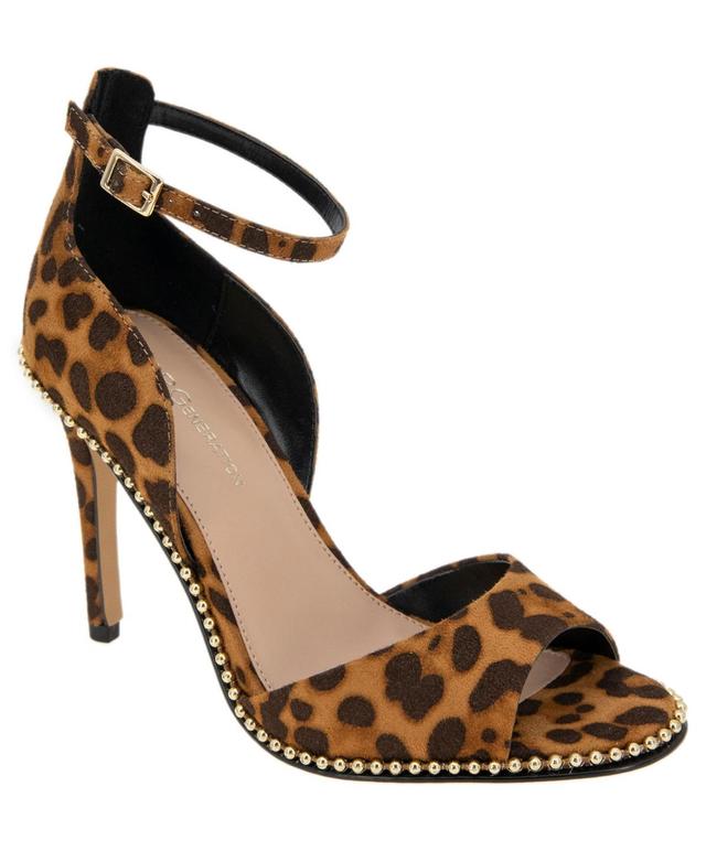 bcbg Jessika Snake Embossed Ankle Strap Sandal Product Image