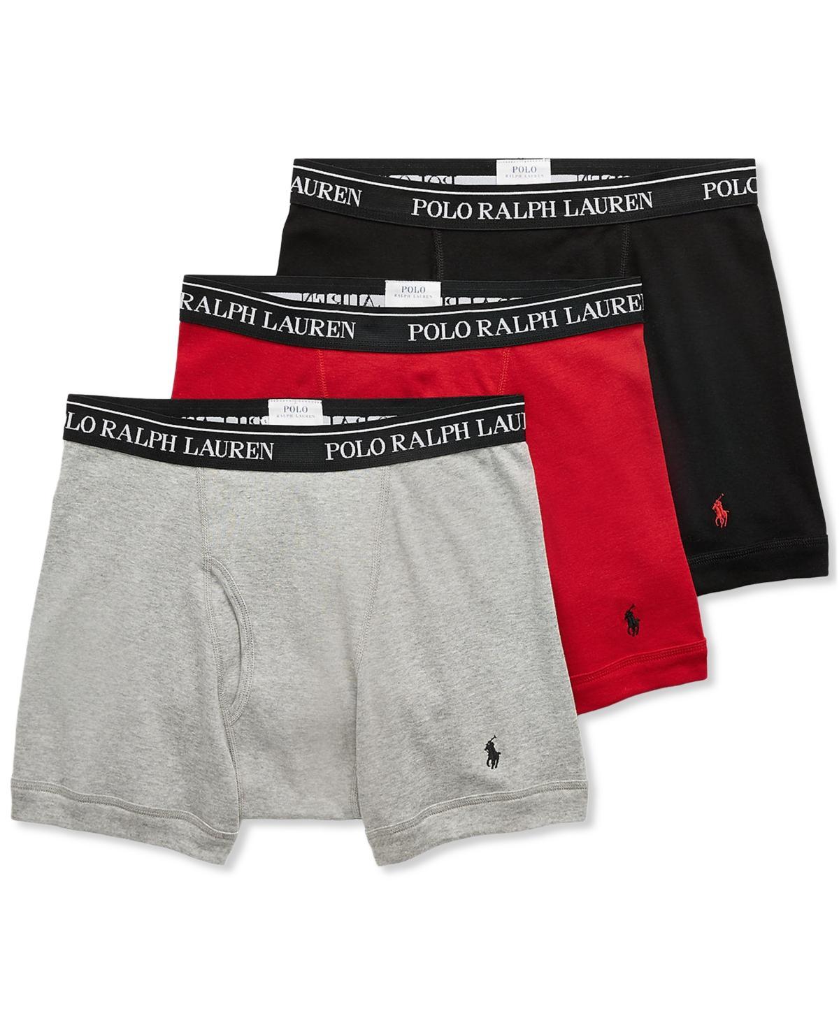 Classic Fit Cotton Wicking Boxer Brief 3-Pack Product Image