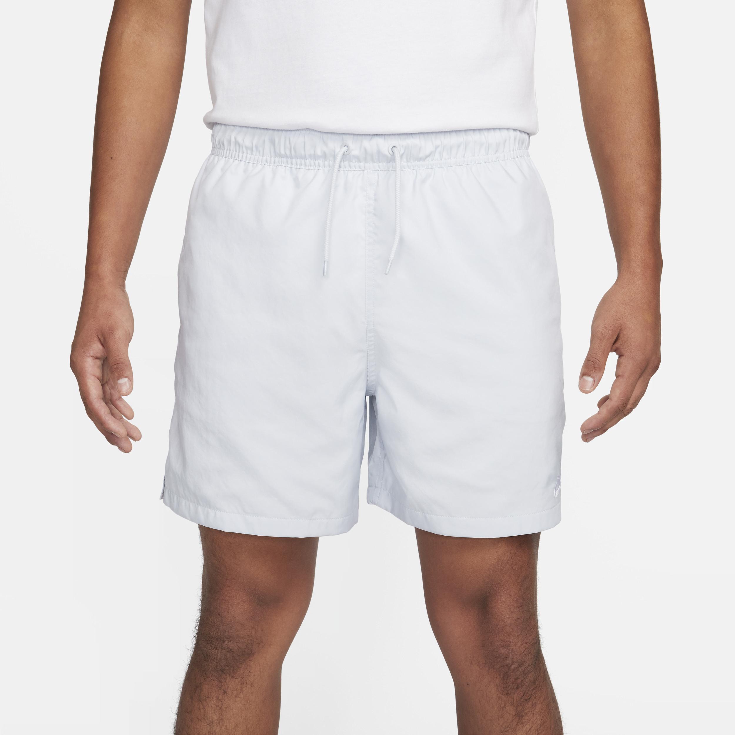 Nike Mens Nike Club Flow Shorts - Mens Pure Platinum/White Product Image