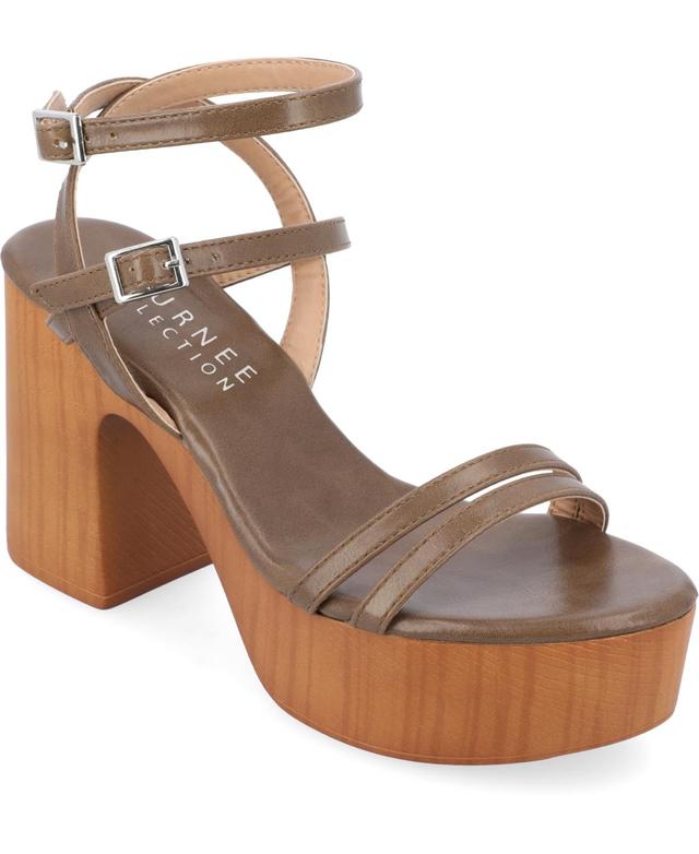 Journee Collection Womens Emerynn Platform Sandals Product Image