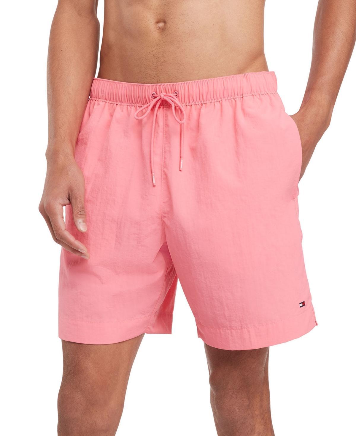 Tommy Hilfiger Mens Long Drawstring 7 Swim Trunks Product Image