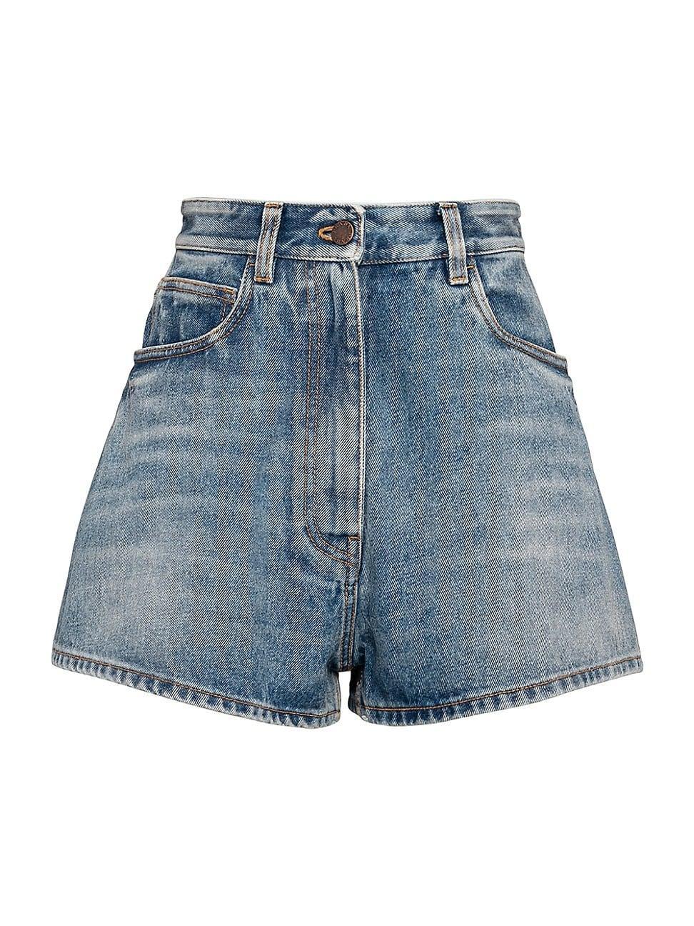 Womens Denim Shorts Product Image