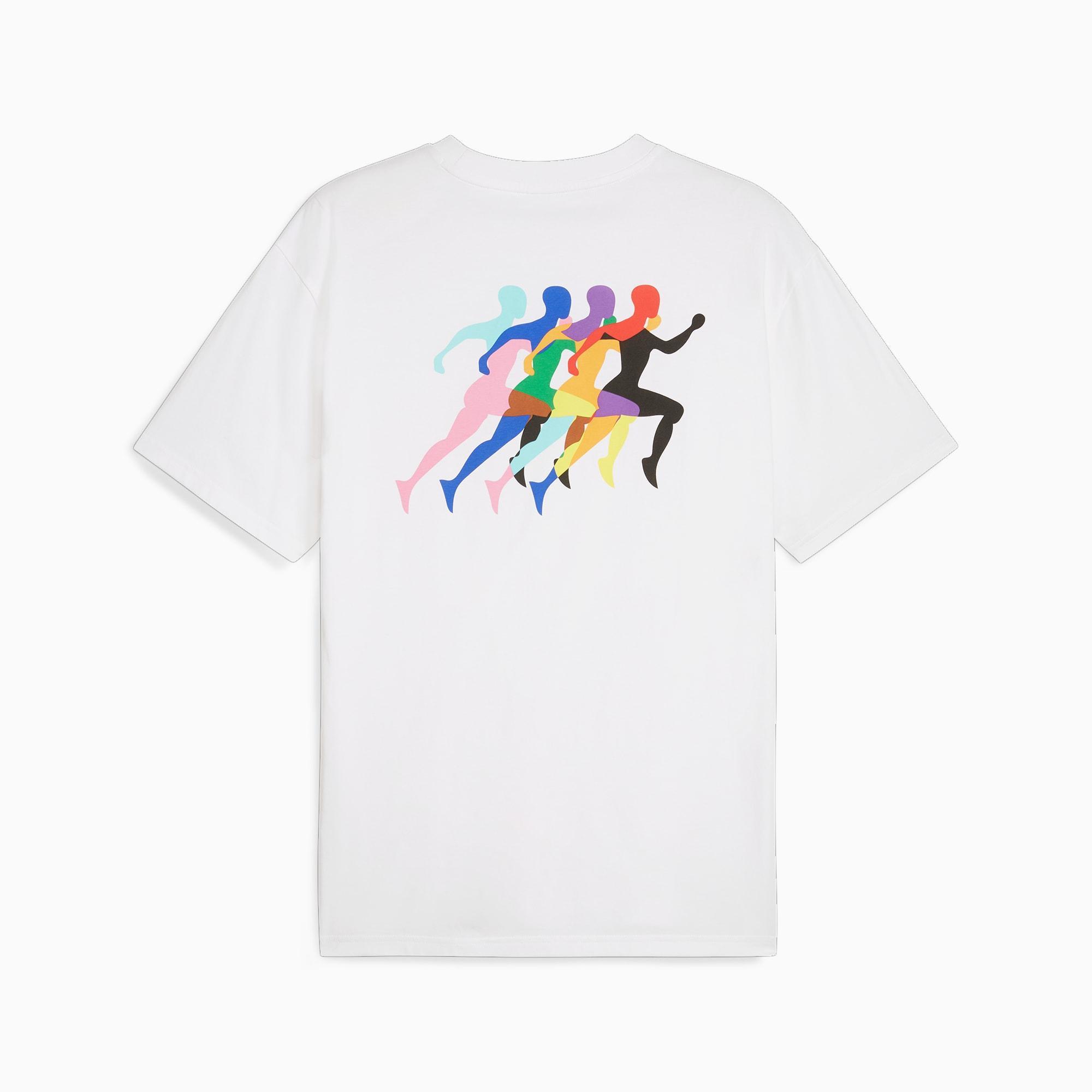 LOVE MARATHON Graphic Tee Product Image