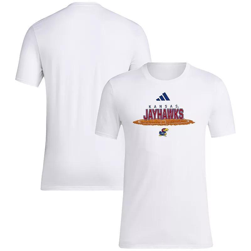 Mens adidas Kansas Jayhawks Softball Pitchers Circle T-Shirt Product Image