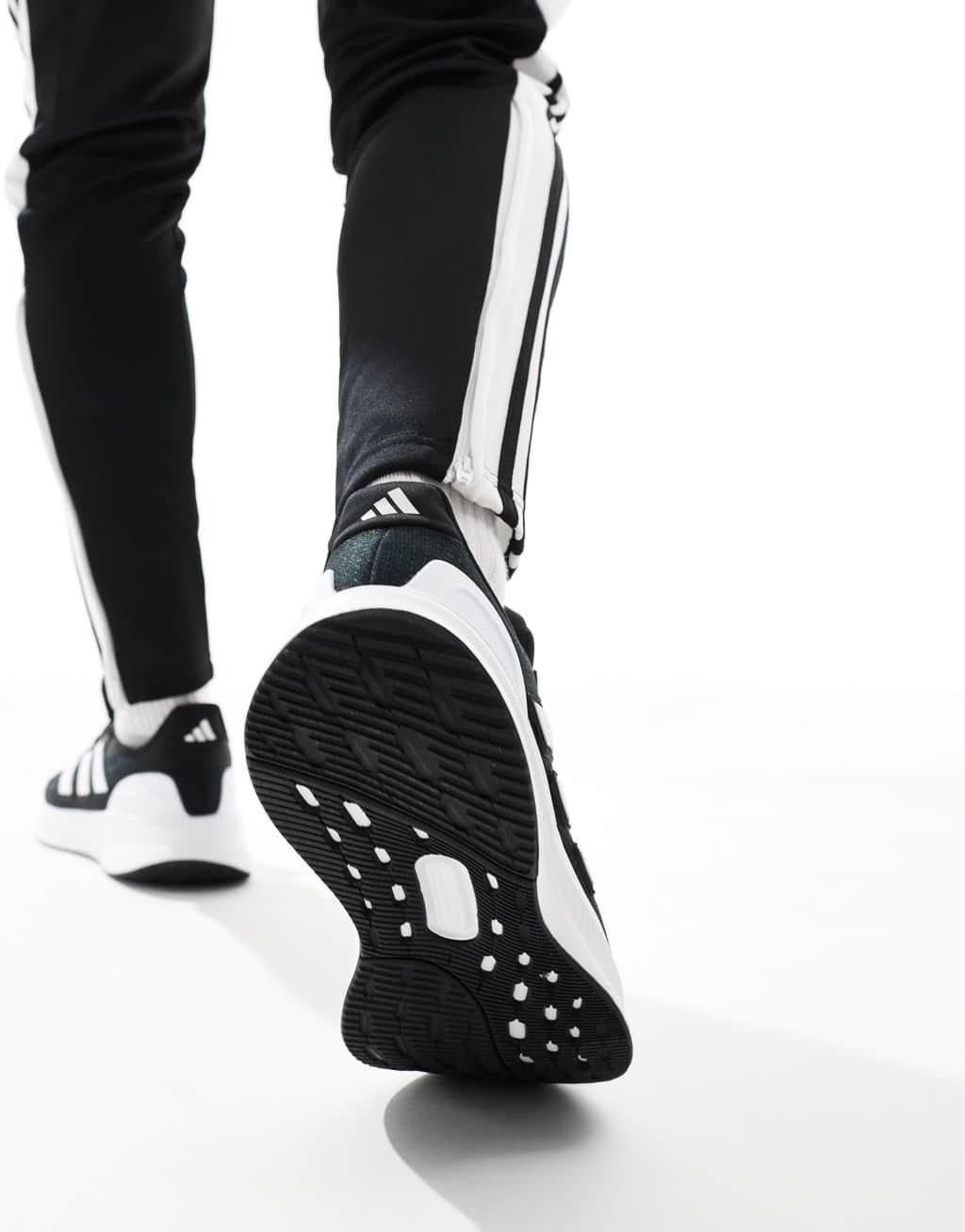 adidas Running Ultrabounce 2 sneakers in black and white Product Image