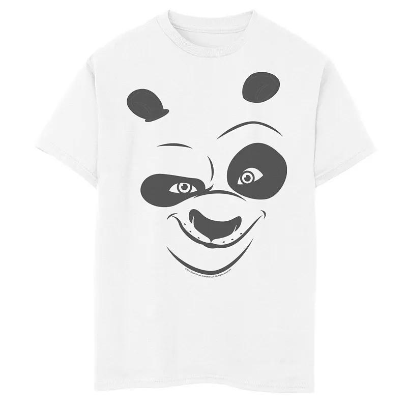 Mens Kung Fu Panda Po Face Costume Tee Product Image